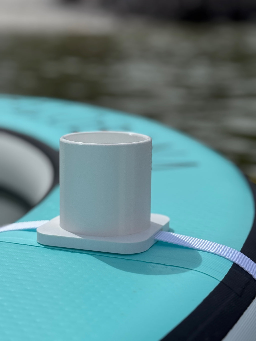 The "Center Console" Drink Holder for Floats, Rafts, & Water Hammocks