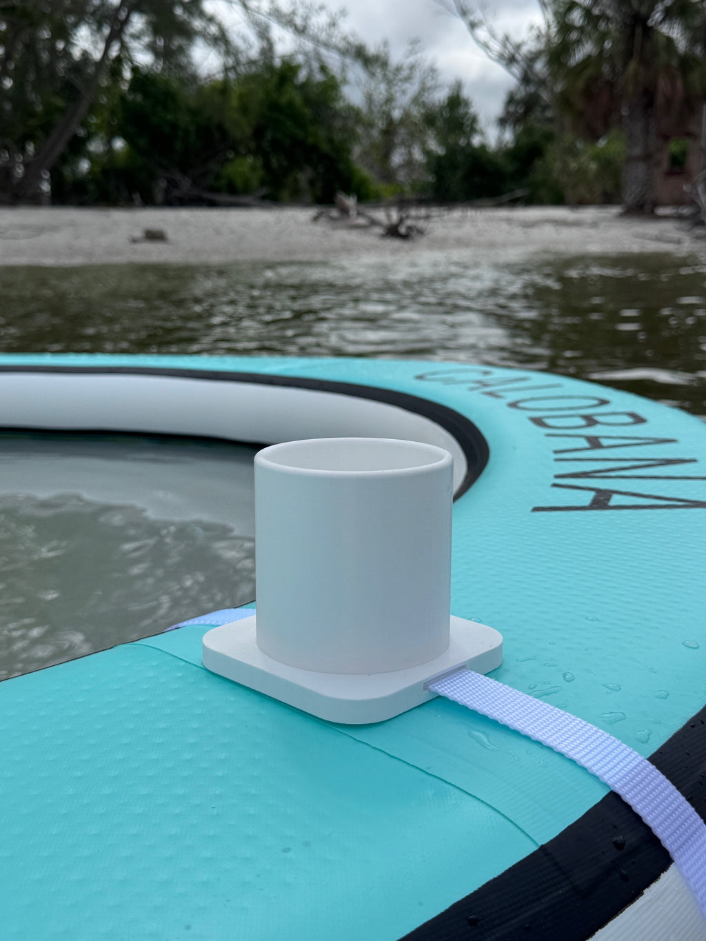 The "Center Console" Drink Holder for Floats, Rafts, & Water Hammocks